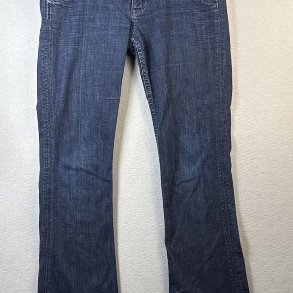 HUDSON Signature Bootcut Jeans Womens Size 29 Flap Pocket Dark Wash Preppy USA - Picture 1 of 15